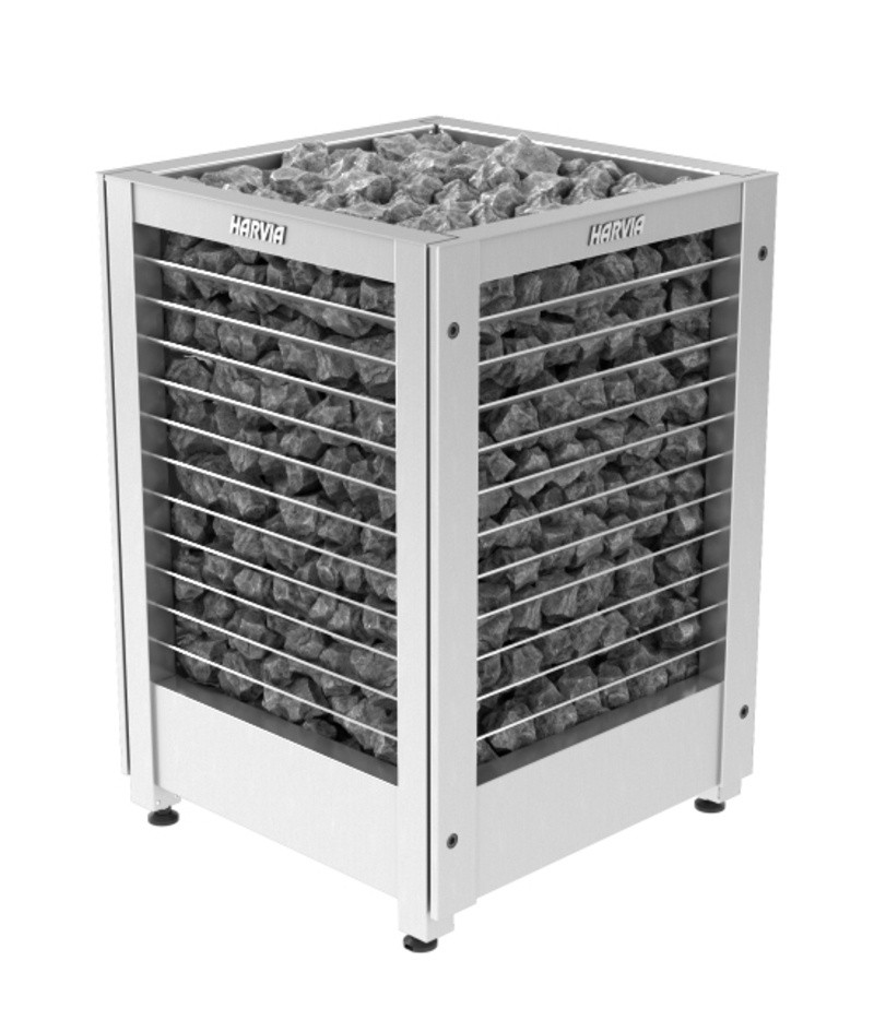 Печь электрическая Harvia Modulo MDS135G Steel (нержавейка, без пульта)