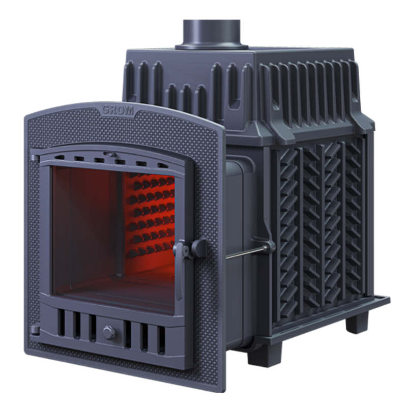 Чугунные банные печи Гефест Grom 30 (П2)