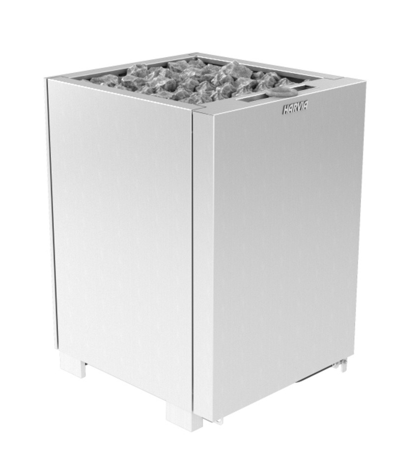 Печь электрическая Harvia Modulo Combi MDS135SA Steel (с парогенератором, автоматический залив воды, без пульта)