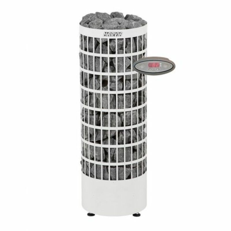 Печь электрическая Harvia Cilindro PC70VEE (белая, выносной пульт в комплекте)