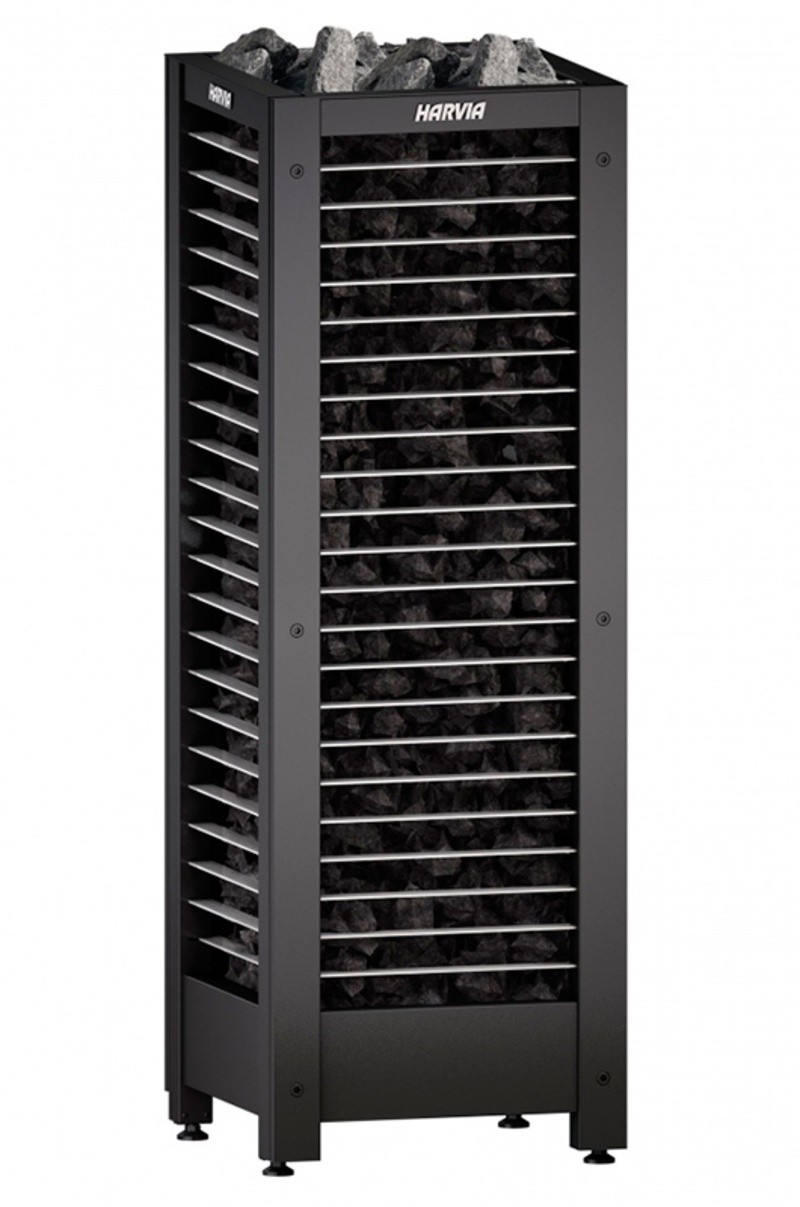 Печь электрическая Harvia Modulo MDA1654C Black (чёрная,без пульта)